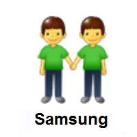 People Holding Hands on Samsung