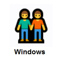 People Holding Hands on Microsoft Windows