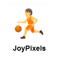 Person Bouncing Ball on JoyPixels