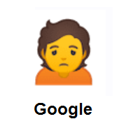 Depressive: Person Frowning on Google Android