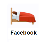 Person in Bed on Facebook