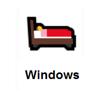 Person in Bed on Microsoft Windows