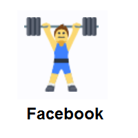 Person Lifting Weights on Facebook