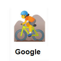 Person Mountain Biking on Google Android