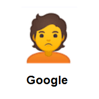 Person Pouting on Google Android