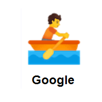 Person Rowing Boat on Google Android