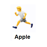 Run: Person Running on Apple iOS
