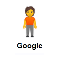 Person Standing on Google Android