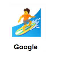 Person Surfing on Google Android