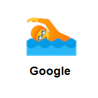 Person Swimming on Google Android