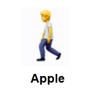 Pedestrian: Person Walking on Apple iOS
