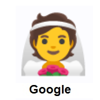 Person With Veil on Google Android
