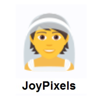 Person With Veil on JoyPixels