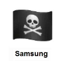 Pirate Flag on Samsung