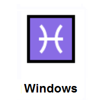 Pisces on Microsoft Windows