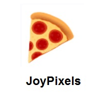 Pizza on JoyPixels