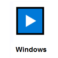 Play Button on Microsoft Windows