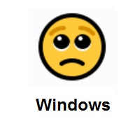 Pleading Face on Microsoft Windows