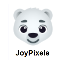 Polar Bear on JoyPixels