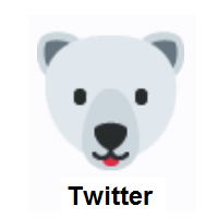 Polar Bear on Twitter Twemoji