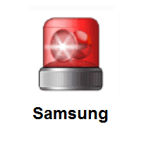 Police Car Light on Samsung