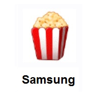 Popcorn on Samsung