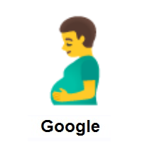 Pregnant Man on Google Android