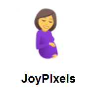 Pregnant Woman on JoyPixels