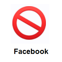 Prohibited on Facebook