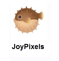 Pufferfish on JoyPixels