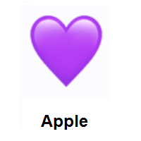Purple Heart on Apple iOS