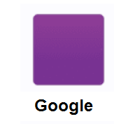 Purple Square on Google Android