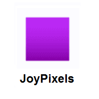 Purple Square on JoyPixels