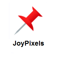 Pushpin on JoyPixels