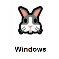 Rabbit Face on Microsoft Windows