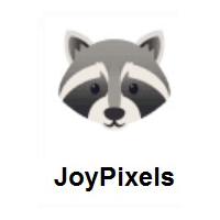 Raccoon on JoyPixels