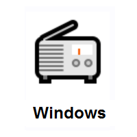 Radio on Microsoft Windows