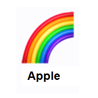 Rainbow on Apple iOS