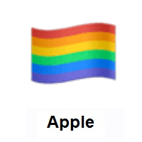 Rainbow Flag on Apple iOS