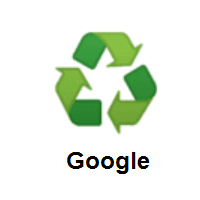 Recycling Symbol on Google Android