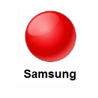 Red Circle on Samsung
