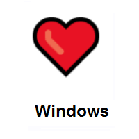 Red Heart on Microsoft Windows