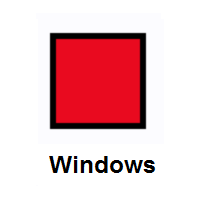 Red Square on Microsoft Windows