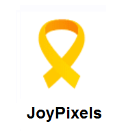 Reminder Ribbon on JoyPixels