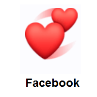 Revolving Hearts on Facebook