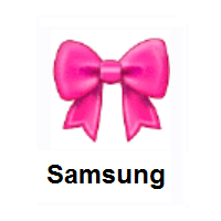 Ribbon on Samsung