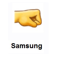 Right-Facing Fist on Samsung