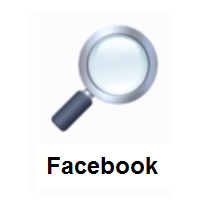 Right-Pointing Magnifying Glass: Tilted Right on Facebook