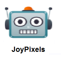 Robot on JoyPixels