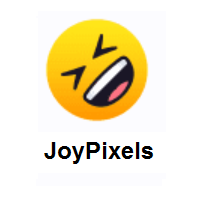 Rolling On The Floor Laughing on JoyPixels